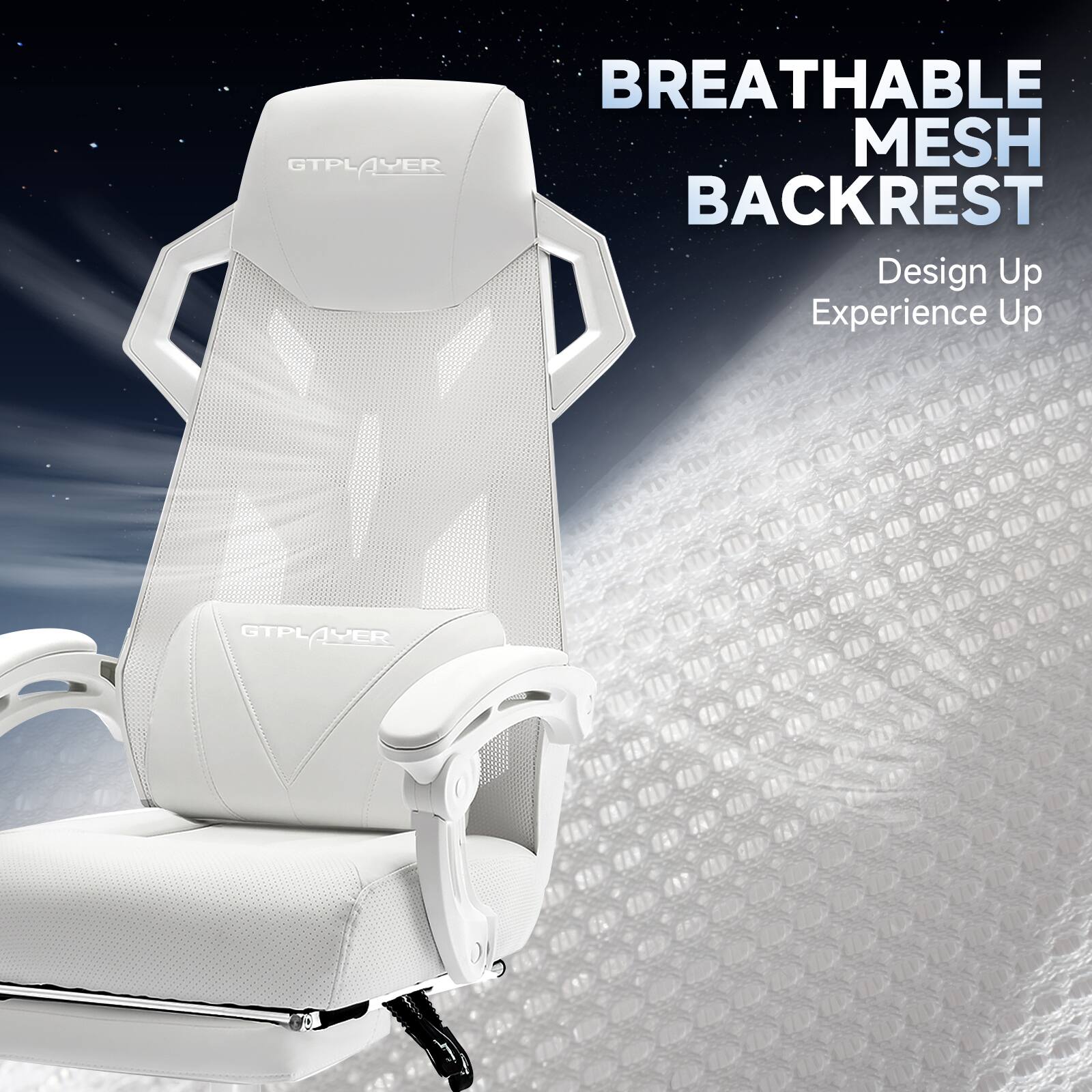 BREATHABLE MESH BACKREST - Design Up Experience Up