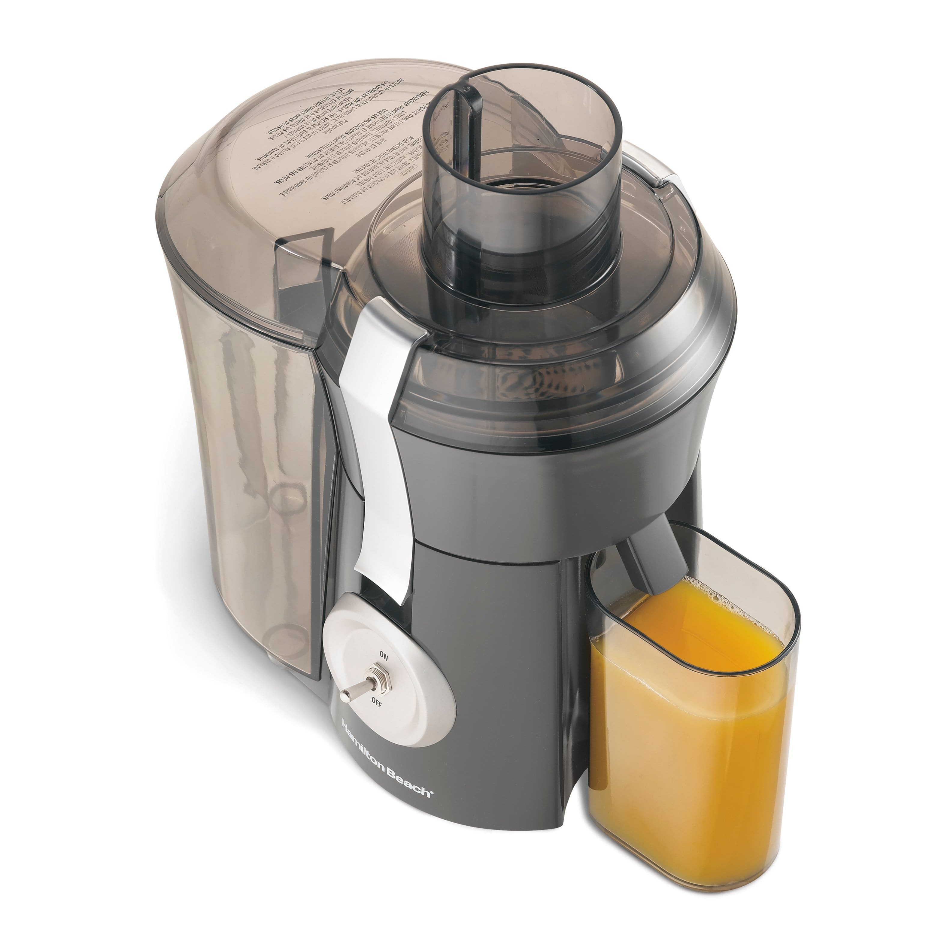 Front. Hamilton Beach - Big Mouth Pro Juice Extractor - Black.