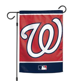 WinCraft - Washington Nationals 12" x 18" Double-Sided Garden Flag - Multicolor