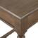 Alt View 16. OSP Home Furnishings - Marna Writing Desk with Drawer in Black - Brown Oak.