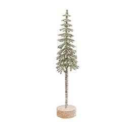 BreeBe - Gleaming Shortleaf Pine Tabletop Tree - 8.5"H - Green