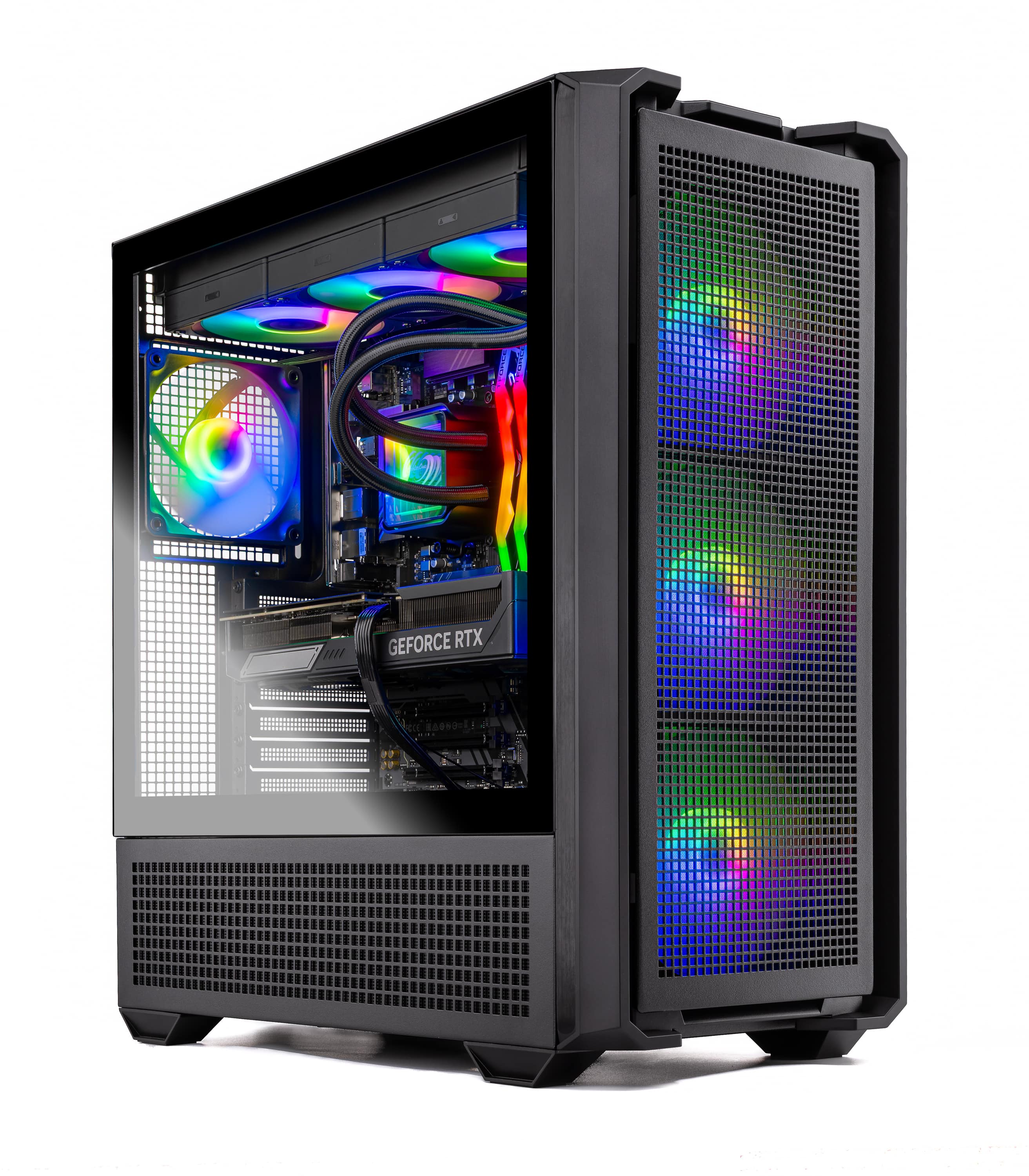 Skytech Gaming - Skytech EDGE - AMD Ryzen 7 7800X3D, 5070 Ti, 32GB 6000 MHz DDR5 RAM, 850W GOLD A3 PSU - Black