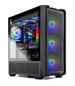 Skytech Gaming - Skytech EDGE - Intel Core i7 14700F, 5060 Ti 16G, 32GB 3200 MHz DDR4 SDRAM, 650W GOLD PSU - Black