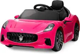 GARVEE - Ride On Car Licensed Maserati GranCabrio 12V Powered Motorized Car for Children Remote Control Xmas Gift