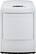 Front. LG - 7.3 Cu. Ft. 9-Cycle Ultralarge-Capacity Electric Dryer - White.