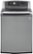Front Zoom. LG - 5.0 Cu. Ft. 14-Cycle High-Efficiency Steam Top-Loading Washer - Graphite Steel.