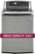 Alt View Zoom 11. LG - 5.0 Cu. Ft. 14-Cycle High-Efficiency Steam Top-Loading Washer - Graphite Steel.