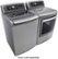 Alt View Zoom 15. LG - 5.0 Cu. Ft. 14-Cycle High-Efficiency Steam Top-Loading Washer - Graphite Steel.