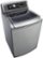 Alt View Zoom 2. LG - 5.0 Cu. Ft. 14-Cycle High-Efficiency Steam Top-Loading Washer - Graphite Steel.