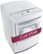 Alt View 3. LG - 7.3 Cu. Ft. 12-Cycle Ultralarge-Capacity Steam Electric Dryer - White.
