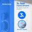 Waterdrop 3s fast replacement No need to move the machine. No tools needed.