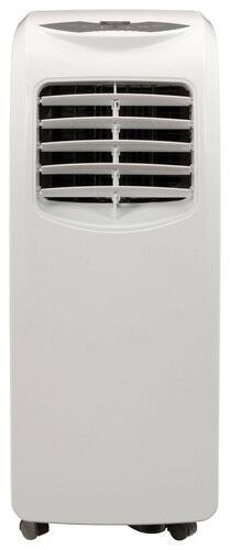 Front Standard. Haier - 8,000 BTU Portable Air Conditioner - White.