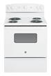 GE - 5.0 Cu. Ft. Freestanding Electric Range - White-on-White - Larger Front