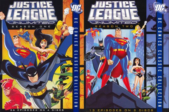  Justice League Unlimited: Seasons One and Two [6 Discs] [DVD]