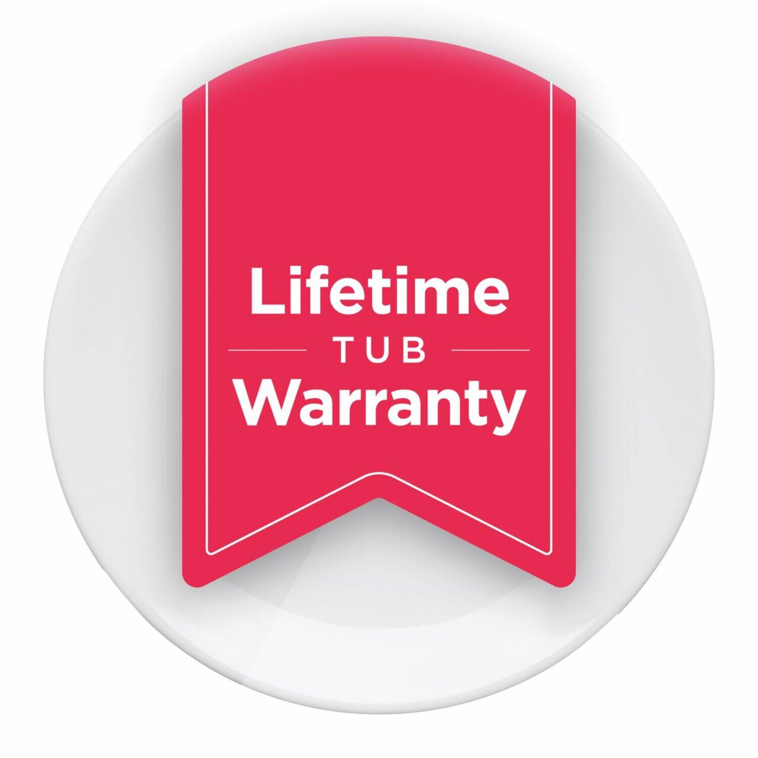 Lifetime TUB Warranty