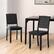 Alt View 1. Costway - Costway Armless Wood Dining Chair Set of 2 with Rubber Wood Legs Curved Backrest Kitchen - Black.