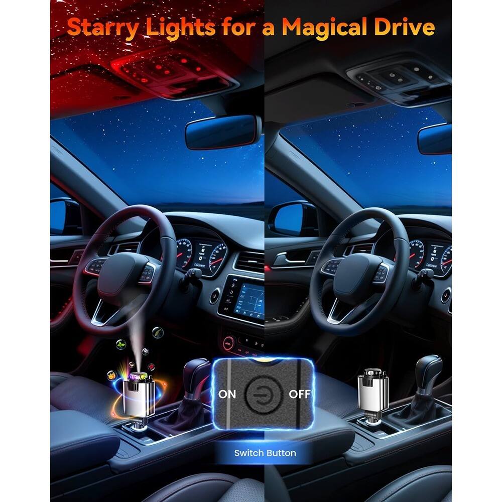 Starry Lights for a Magical Drive

ON  OFF Switch Button