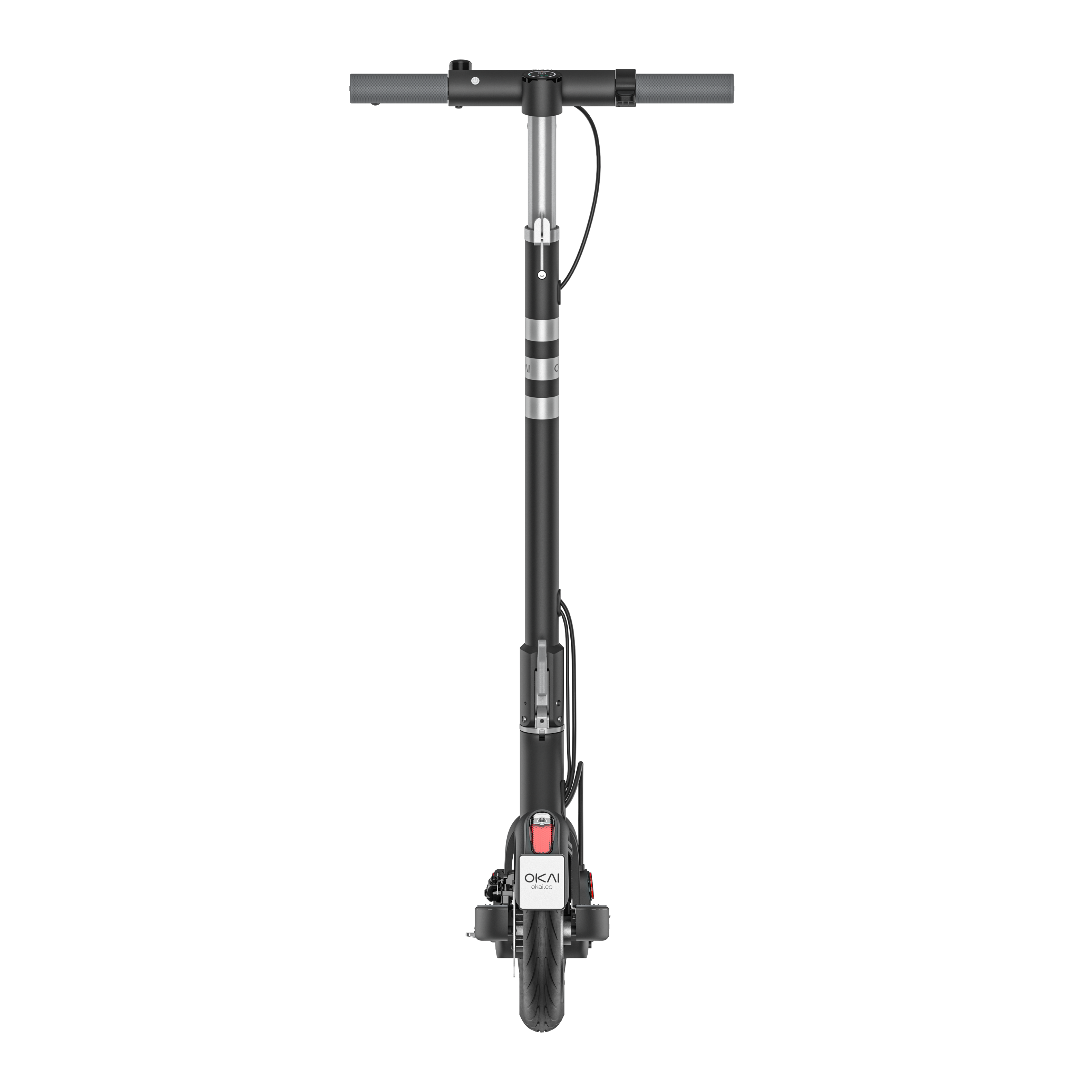 Left. TinyHomie - Foldable Electric Scooter 18 6 Miles 15 5mph Black - Black.