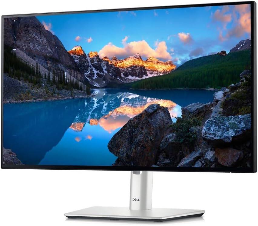 Angle. Dell - Dell U2424H UltraSharp 23.8-Inch 120Hz FHD IPS USB-C Hub Monitor (Refurbished).