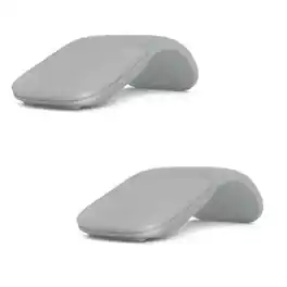 Microsoft - Surface Arc Touch Mouse Platinum + Surface Arc Touch Mouse Platinum - Wireless - Bluetooth Connectivity - Ultr - Wired - Unknown