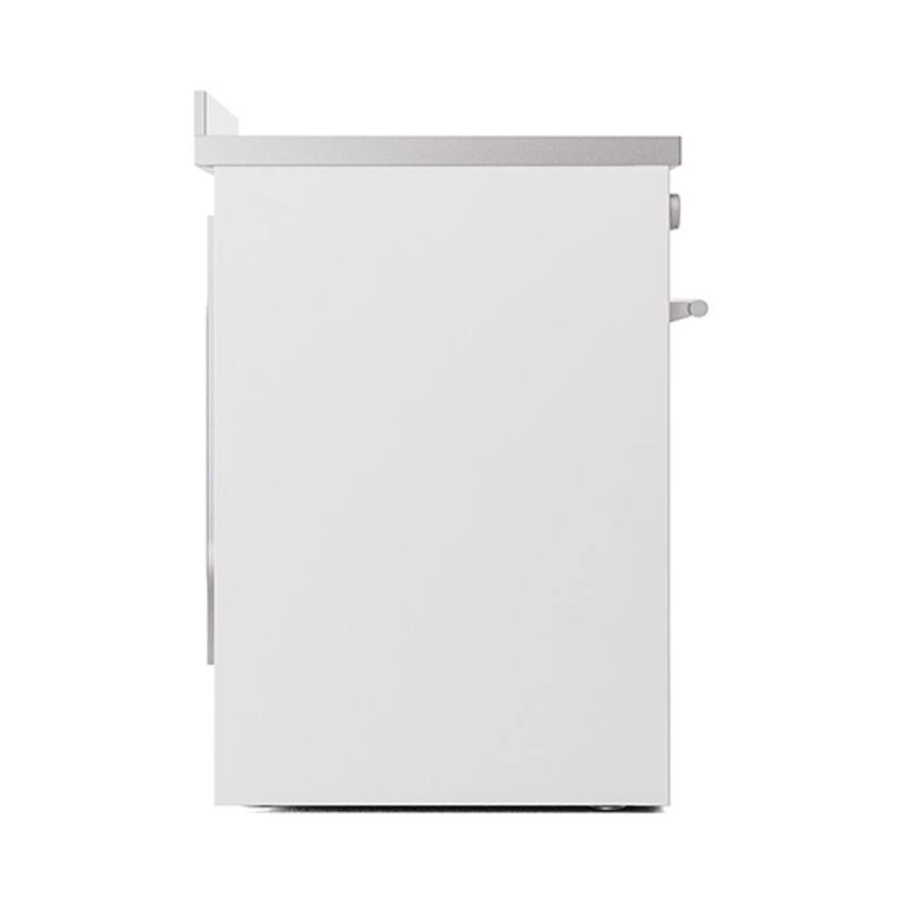 Alt View 3. ILVE - ILVE Professional Plus II 30 inch Induction Range with 4 Induction Elements (White) - White.