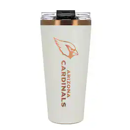 Great American Products - Arizona Cardinals 30oz. Big Slim Tumbler - Cream