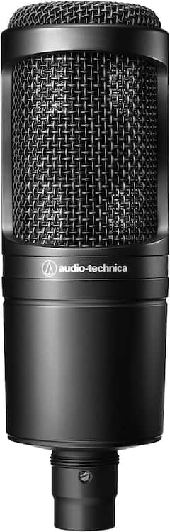 Audio Technica AT2020 Cardioid Condenser Studio XLR Microphone Audio Technica AT2020 Cardioid Condenser Studio XLR Microphone
