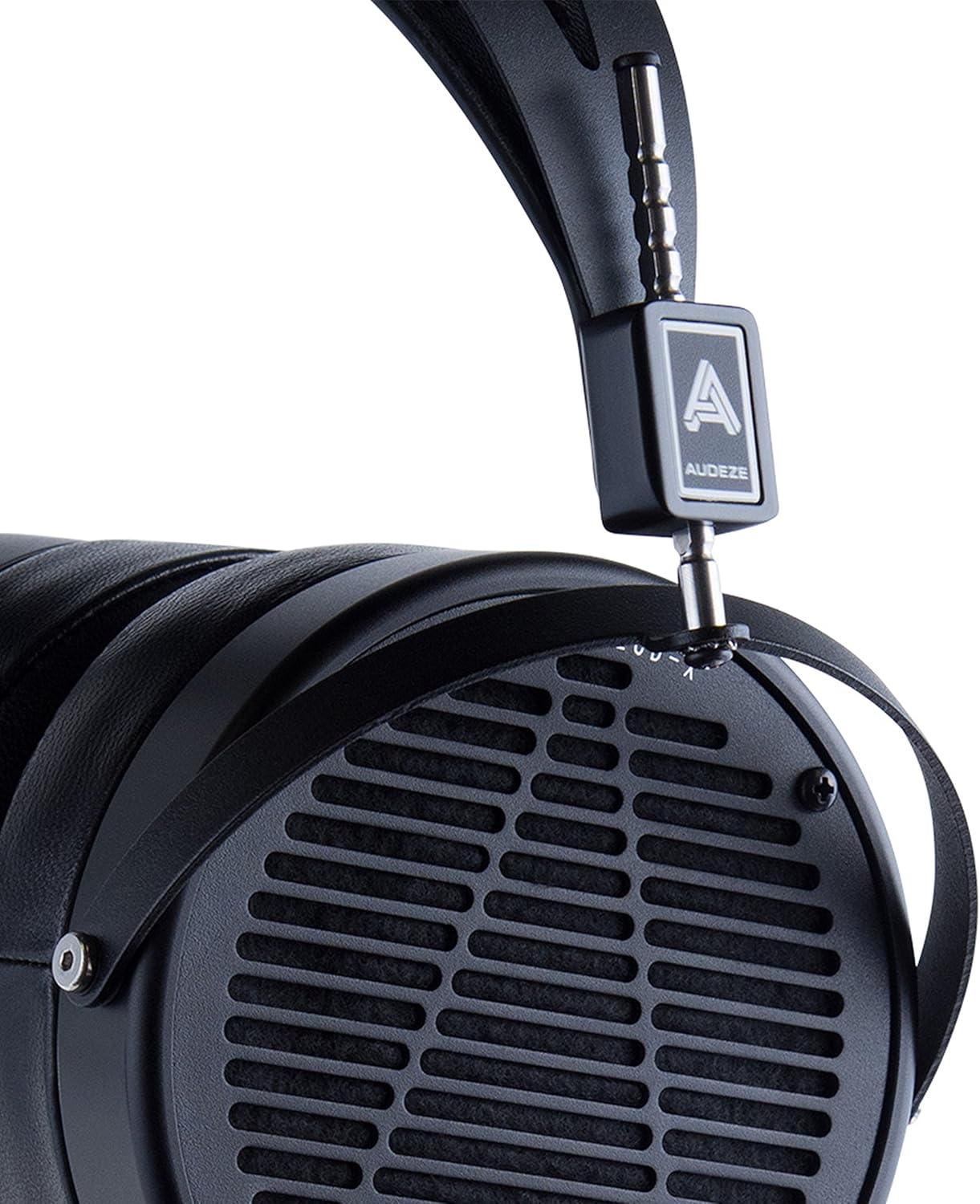Angle. Audeze - LCD-X Over Ear Open Back Headphone with Travel Case (Black) - Black.