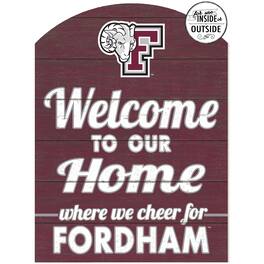 Jardine - Fordham Rams 16'' x 22'' Marquee Sign - Maroon