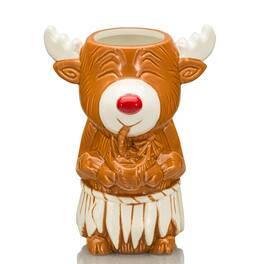 Beeline Creative - Geeki Tikis Rum Rum Rudolph 24 Ounce Ceramic Mug - Multi-Colored