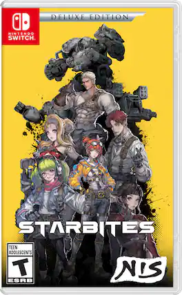DELUXE EDITION
NINTENDO SWITCH
STARBITES
TEEN ADOLESCENTS
T ESRB
NIS - T (Teen 13+)