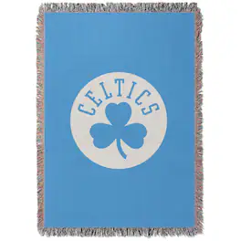 Chad & Jake - Boston Celtics Woven Blanket - Blue