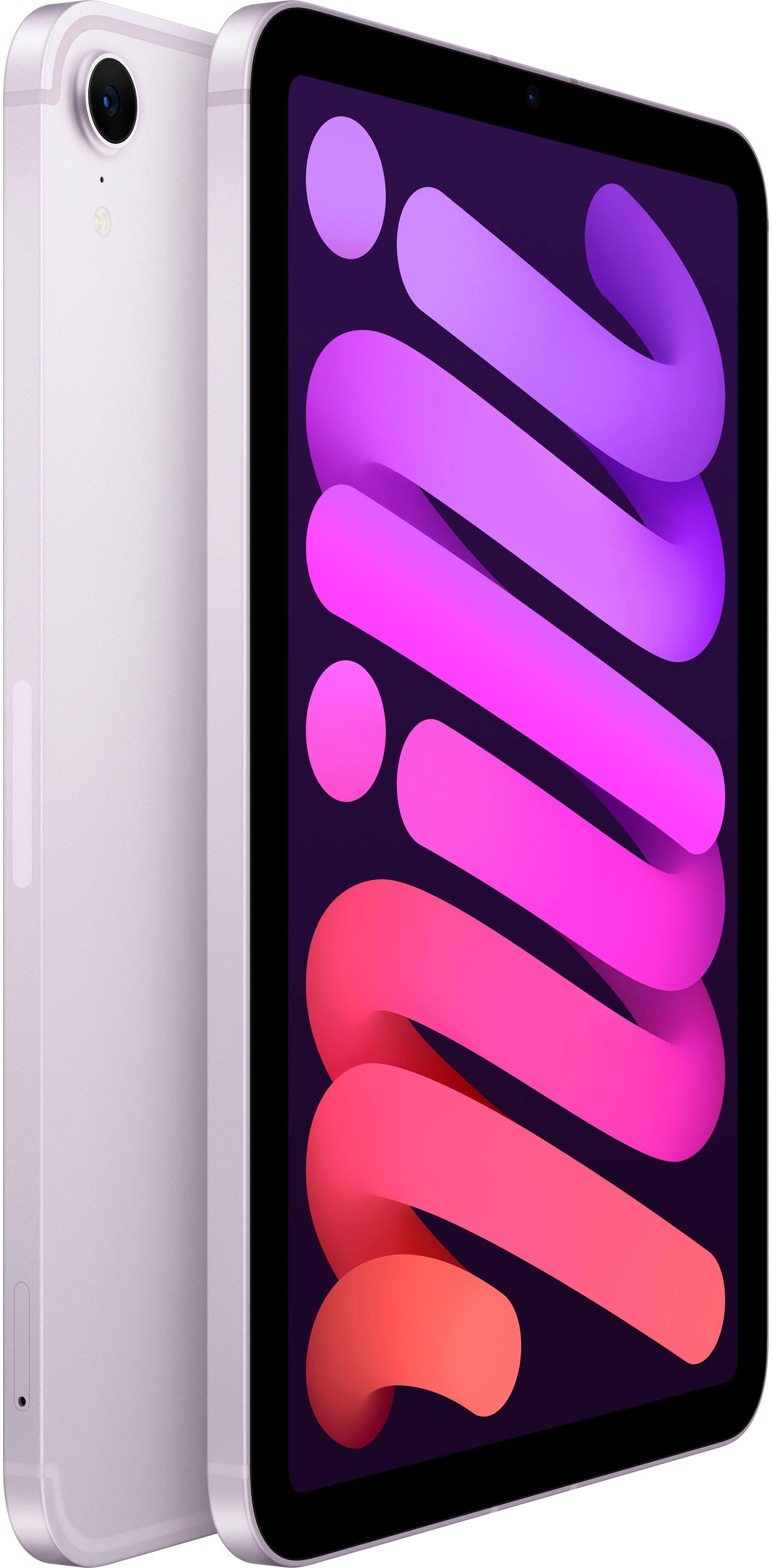 Alt View 12. Apple - Geek Squad Certified Refurbished iPad mini (A17 Pro chip) - Built for Apple Intelligence - Wi-Fi + Cellular 256GB - Purple.