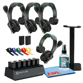 Bundle - HollyView - Hollyland Solidcom SE PRO 4-User Wireless Intercom Headset