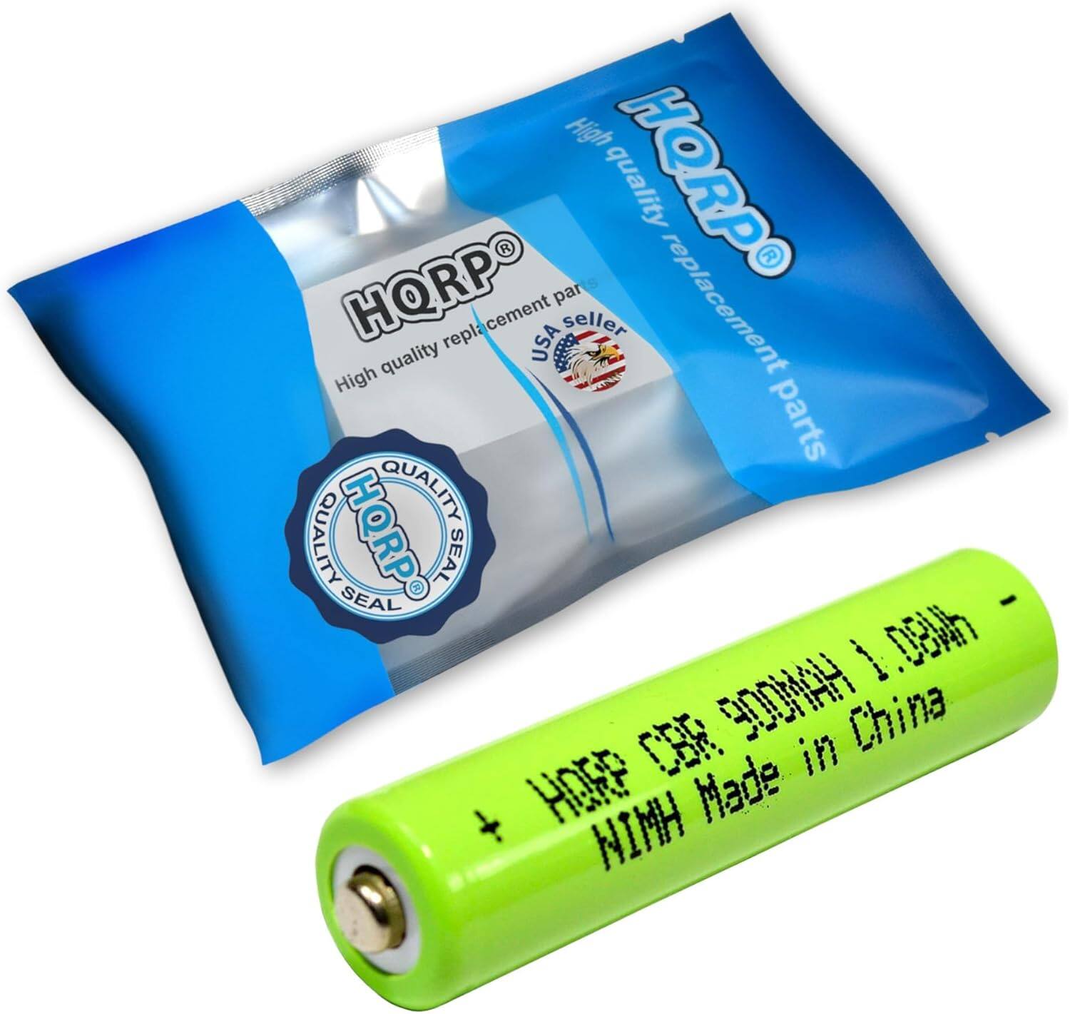 High quality replacement parts  
HQRP®  
High quality replacement parts  
USA seller  
QUALITY QUALITY  
HQRP SEAL  
HQRP CBR 9000mAh 1.08Wh NIMH Made in China