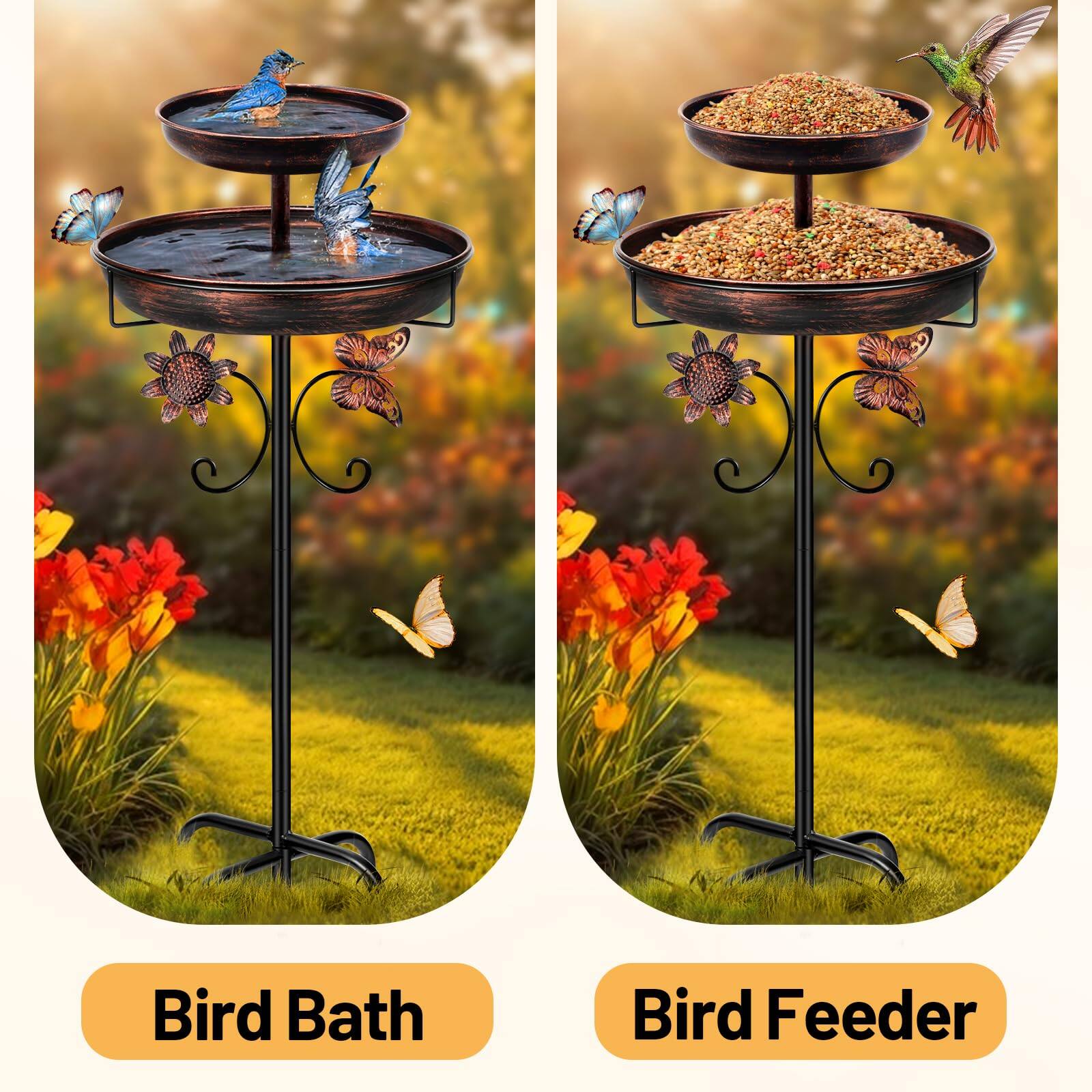 Bird Bath

Bird Feeder