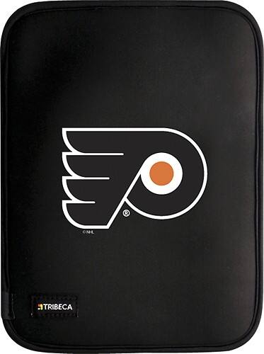 Front Standard. Tribeca - Philadelphia Flyers Slip Sleeve for Apple® iPad™ - Black.