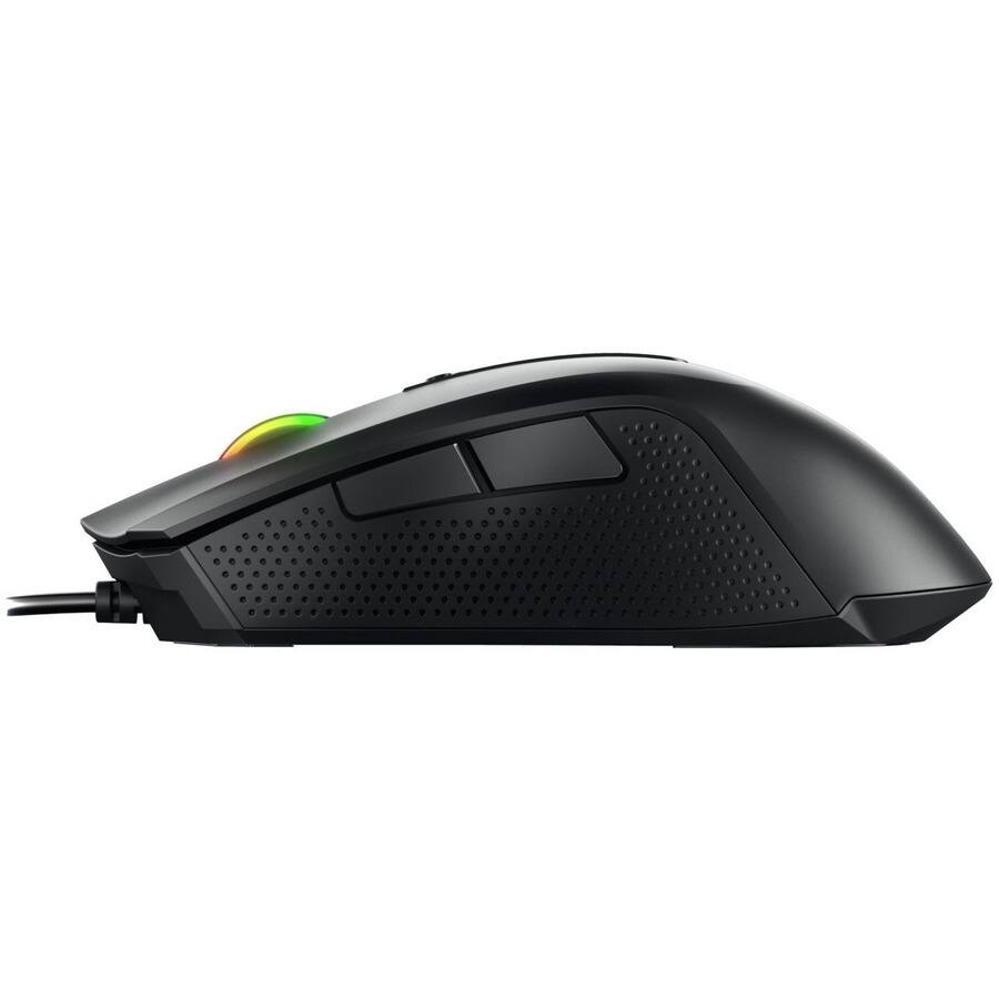 Alt View 7. CHERRY - CHERRY MC 2.1 Gaming Mouse Black - 5000 dpi - 2 Programmable Buttons - USB 2.0 - Wired - Right-handed - Black.
