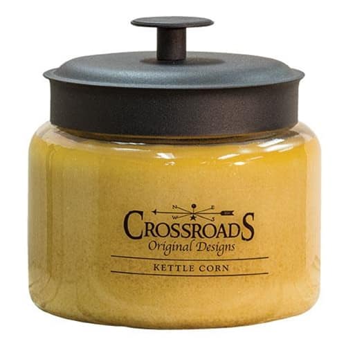 BreeBe - Kettle Corn Jar Candle - 48oz - Yellow