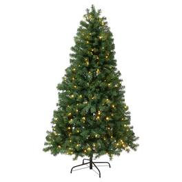 Elf Stor - Artificial Christmas Tree-6ft 11 Function - Green