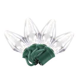 Celebrations - Incandescent C7 Clear 4 ct Replacement Christmas Light Bulbs 0.08 ft.