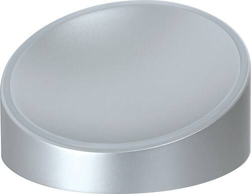 Front Standard. iSound - Stand for Apple® iPad® - Silver.