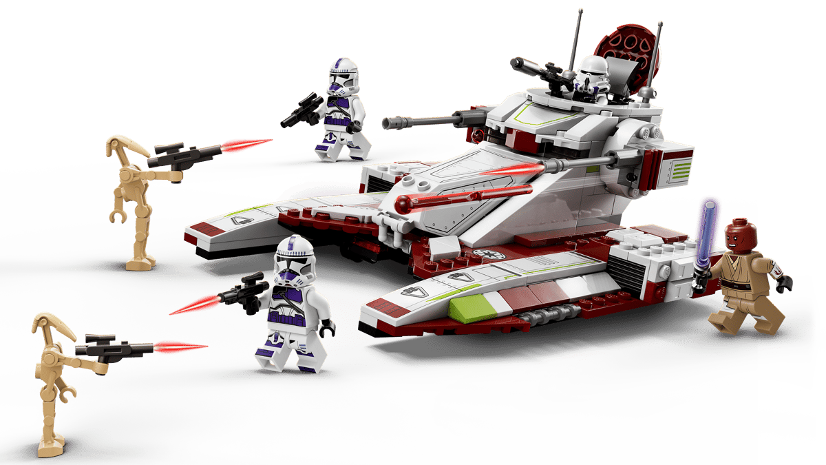 Back. LEGO - LEGO Star Wars Republic Fighter Tank 75342.