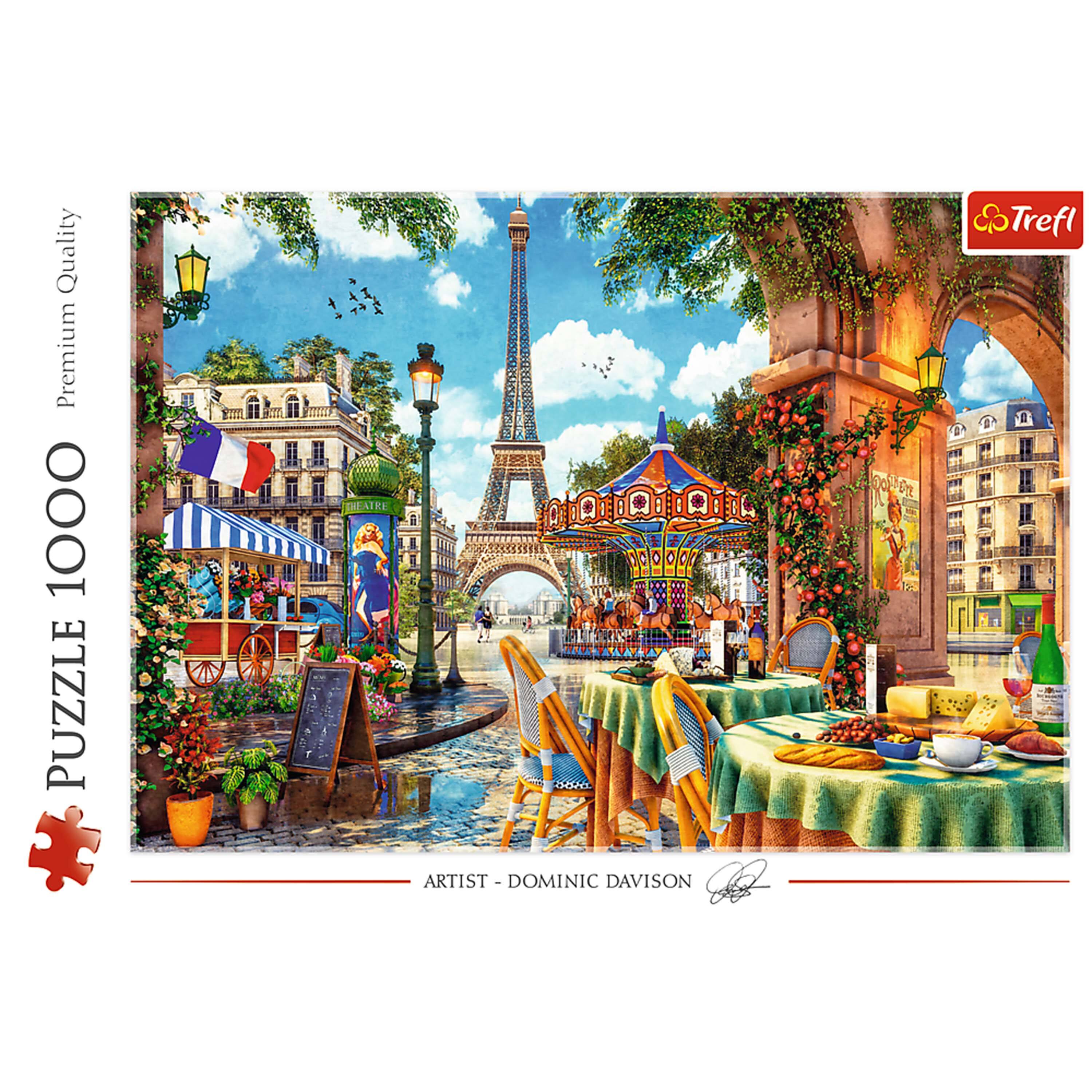 Quality Premium 1000 PUZZLE THEATRE DE LA ARTIST - DOMINIC DAVISON  
Premium Quality  
PUZZLE 1000  
ARTIST - DOMINIC DAVISON  
Trefl