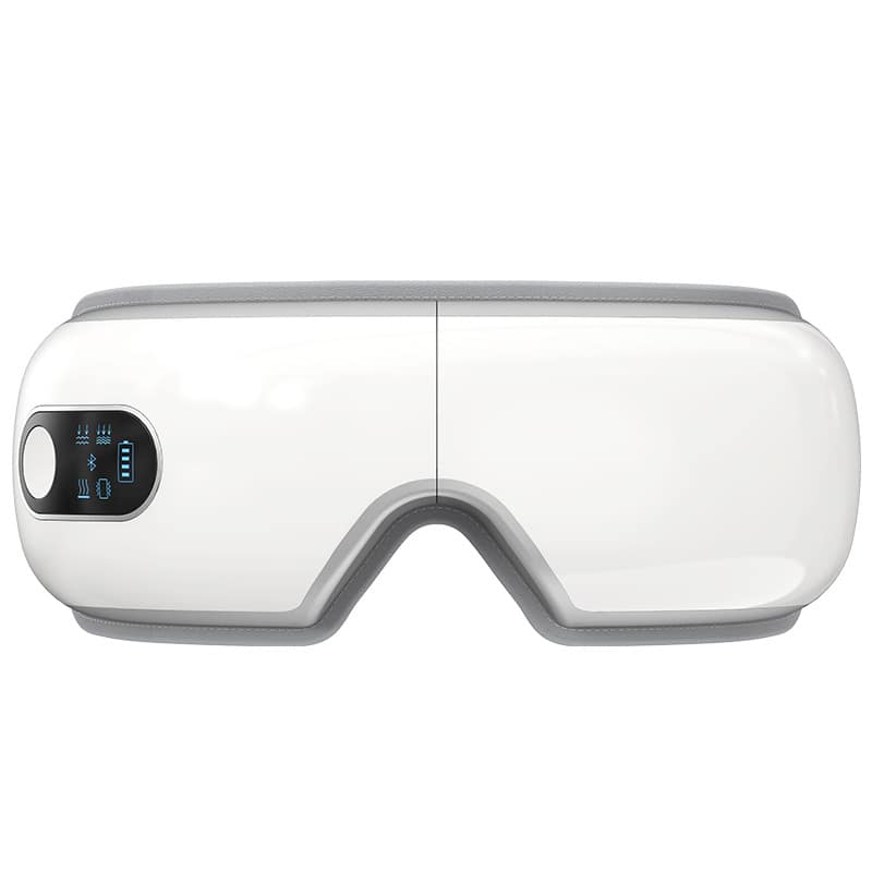 Cluzine - Eye Massager with Heat, Air Compression, Vibration, Bluetooth,Foldable Rechargeable Eye Care Device