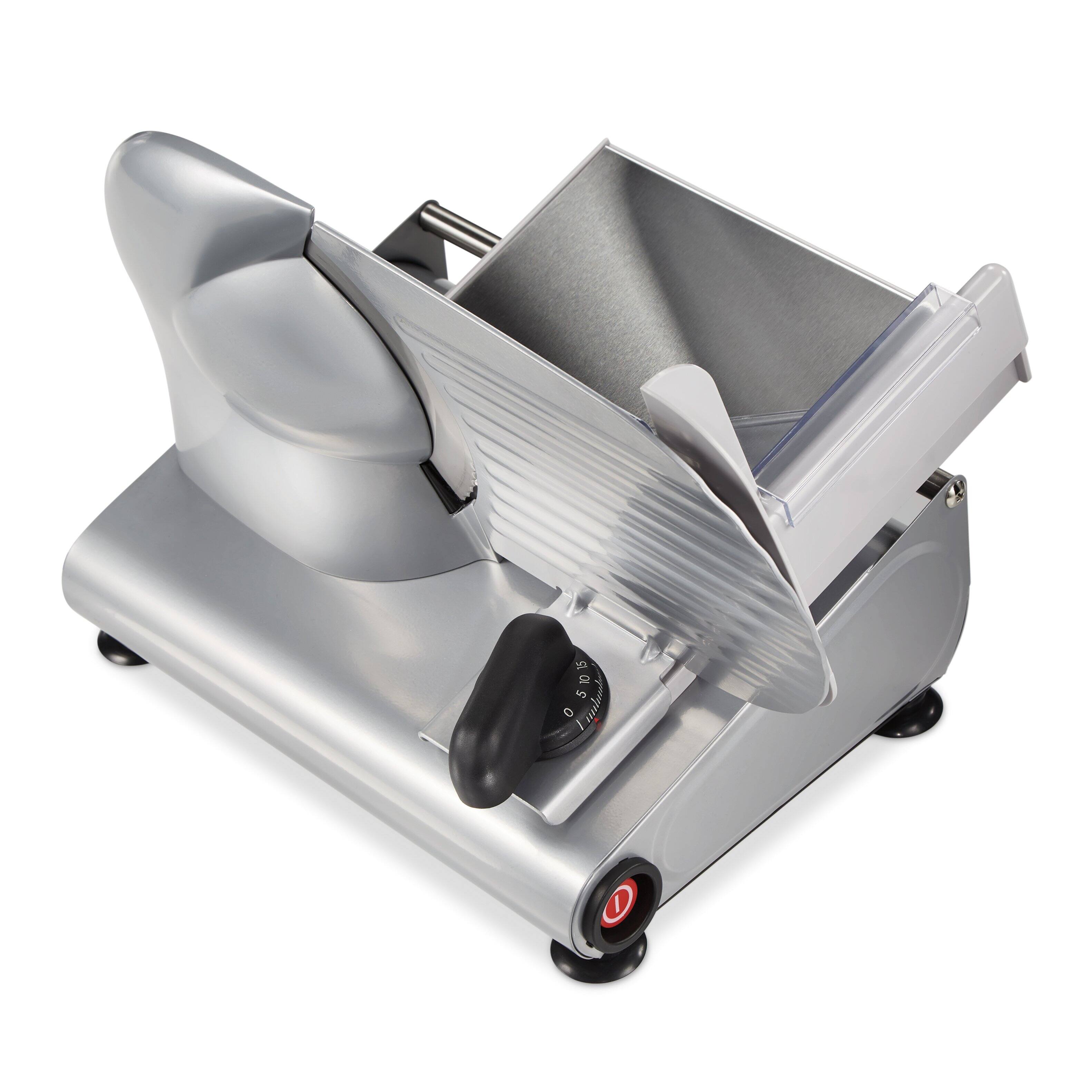 Alt View 11. Weston - Weston 7.5"Meat Slicer - STAINLESS STEEL.