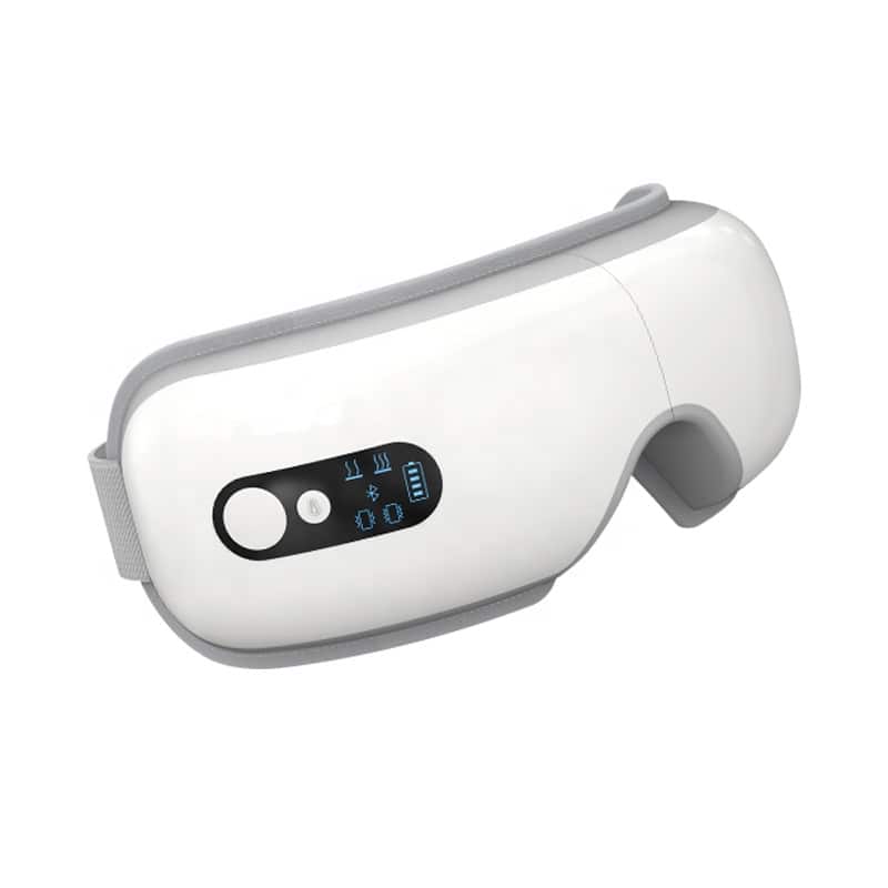 Cluzine - Eye Massager with Heat,Bluetooth Music, Foldable Rechargeable Eye Care Device for Fatigue Relief