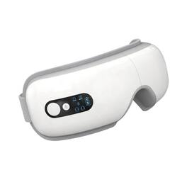 Cluzine - Eye Massager with Heat,Bluetooth Music, Foldable Rechargeable Eye Care Device for Fatigue Relief
