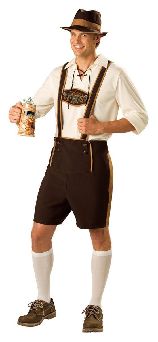 Front. InCharacter - Bavarian Guy German Costume Adult X-Large - Brown.