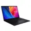 The image features a black laptop with a colorful background, which is likely a wallpaper. The laptop is open, and the screen displays the word "ProArt" in white text. The laptop is positioned against a white background, making the vibrant colors of the wallpaper stand out.